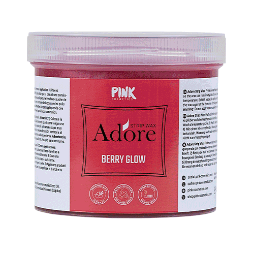 Adore Strip Wax Berry Glow met Jojoba Olie 450 g